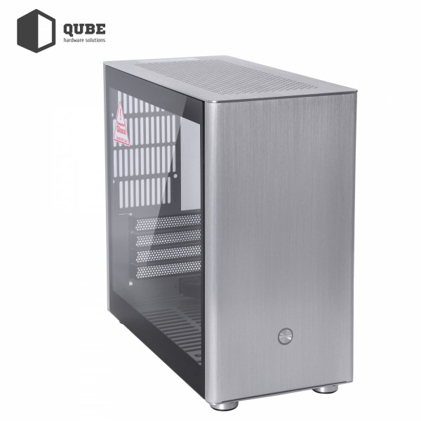 Фото - Корпус QUBE V9 Aluminum Silver (QBV9M_WSNU3)