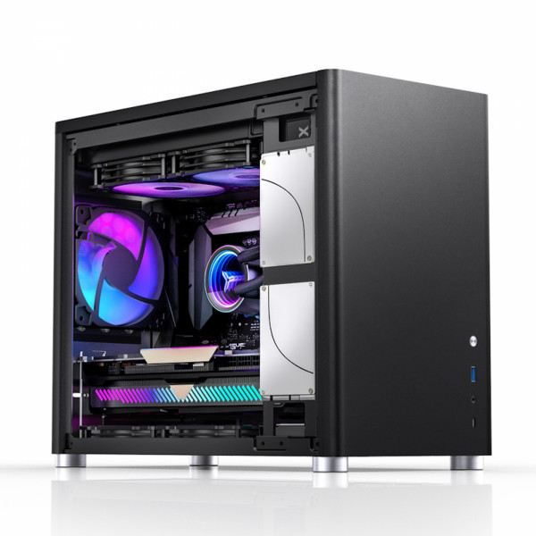 Фото - Корпус Jonsbo D30 Aluminum Black