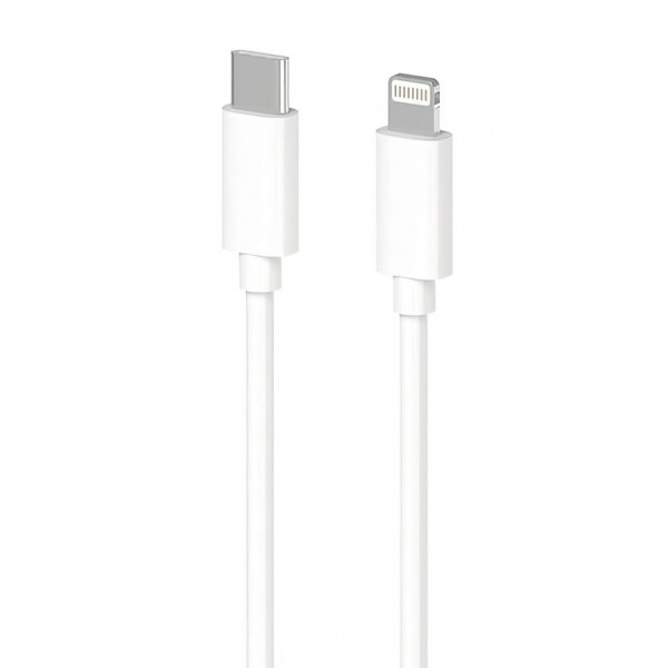 Фото - Кабель синхронизации данных 2E USB-C - Lightning Glow 1 m White (2E-CCCL-WH)