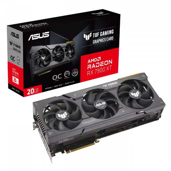 Фото - Видеокарта Asus Radeon RX 7900 XT 20GB GDDR6 TUF Gaming OC (TUF-RX7900XT-O20G-GAMING)