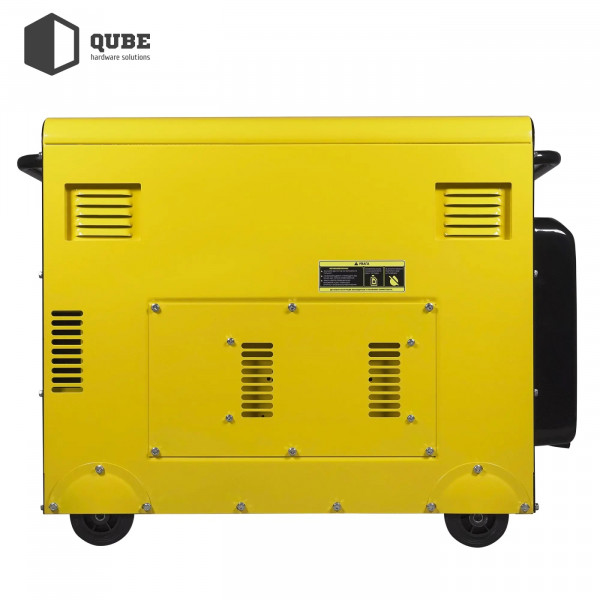 Фото - Генератор дизельный QUBE QFED8500S3