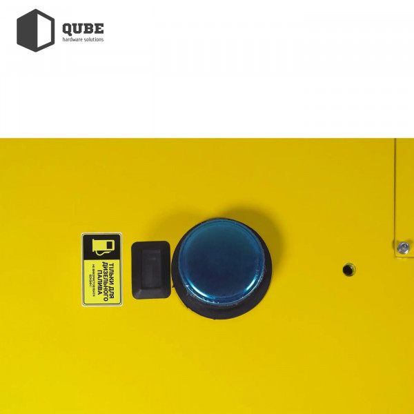 Фото - Генератор дизельный QUBE QFED8500S3