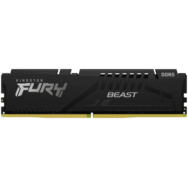 Фото - Память DDR Kingston Fury Beast DDR5-5200 128GB (4x32GB) CL40-40-40 1.25V XMP (KF552C40BBK4-128)
