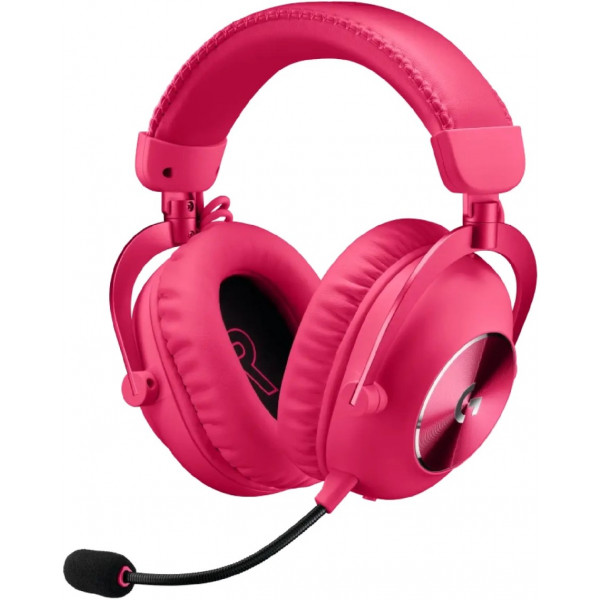 Гарнитура беспроводная игровая Logitech G PRO X 2 LightSpeed Wireless  Magenta (981-001275)
