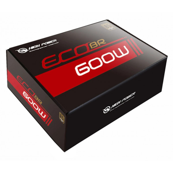 Фото - Блок питания для ПК HighPower 600W 80+ Bronze (HPE-600BR-A12S)