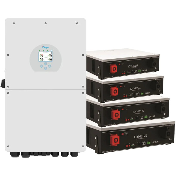Фото - Система хранения энергии Deye SUN-16K-SG01LP1-EU-4DY20.48K-LFP-W Фото - Система хранения энергии Deye SUN-16K-SG01LP1-EU-4DY20.48K-LFP-W