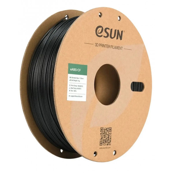 Фото - Нитка для ABS-картриджа Esun eABS-CF Filament 1.75 мм (eABS-CF175B1)
