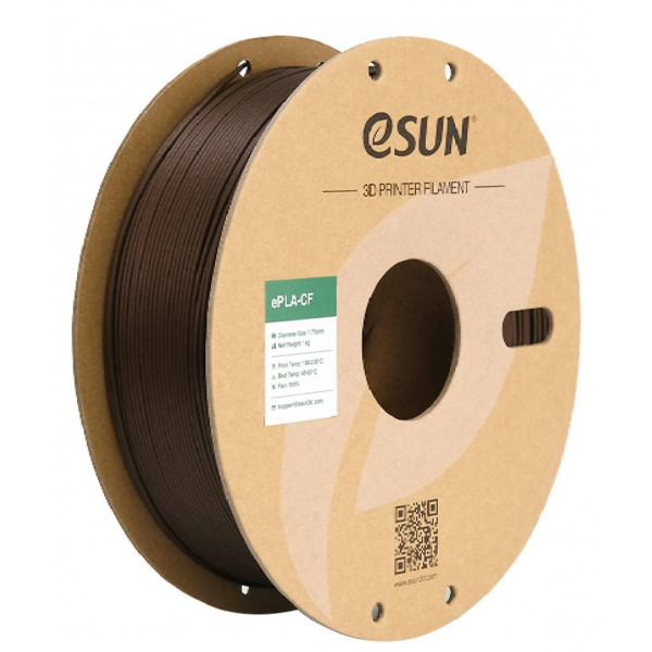 Фото - Нитка для PLA-картриджа Esun ePLA-CF Filament 1.75 мм (ePLA-CF-P175R1)