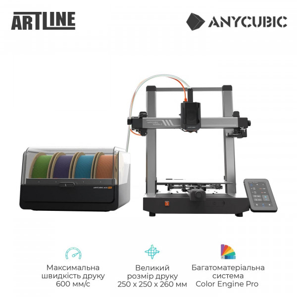 Фото - 3-D принтер Anycubic Kobra 3 Combo EU (K3CBBK0A-O)