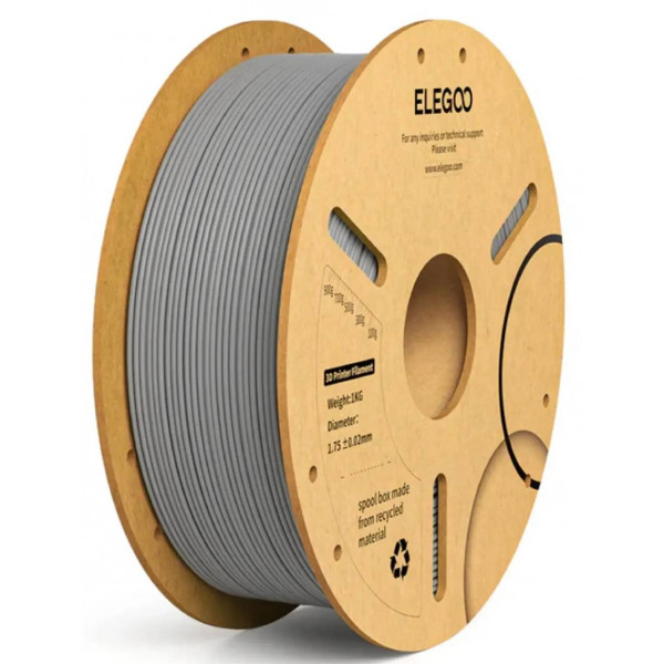 Фото - Нитка для PLA-картриджа Elegoo Plus Filament 1.75 мм (50.203.0165) Фото - Нитка для PLA-картриджа Elegoo Plus Filament 1.75 мм (50.203.0165)