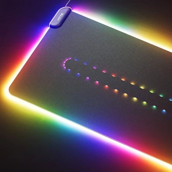 Фото - Коврик для мыши игровой Hyte CNVS RGB Black (MAT-HYTE-CNVS-B)