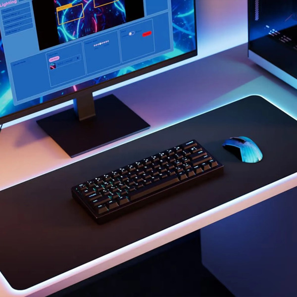 Фото - Коврик для мыши игровой Hyte CNVS RGB Black (MAT-HYTE-CNVS-B)