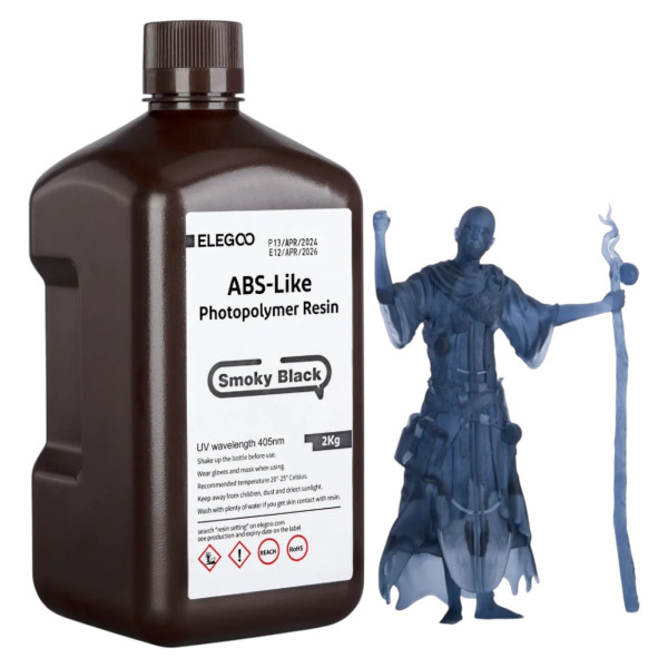 Фото - Резиновый фотополимер Elegoo ABS-like 2кг (50.103.0177) Фото - Резиновый фотополимер Elegoo ABS-like 2кг (50.103.0177)