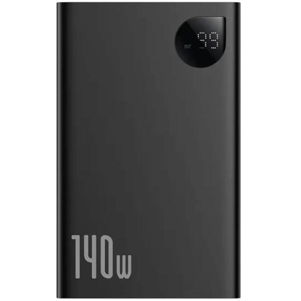 Фото - Батарея мобильная Baseus Adaman 24000mAh 140W USB-A+2xUSB-C + кабель USB-C Cluster Black (P10021508113-00)