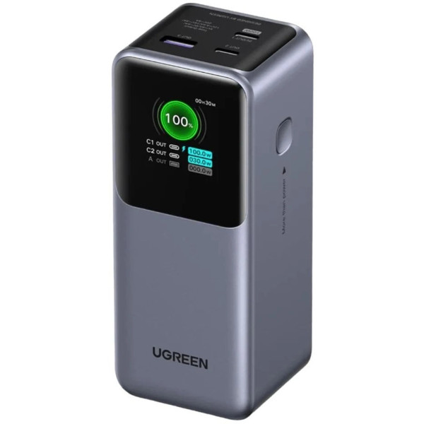 Фото - Батарея мобильная UGREEN PB721 20000mAh 130W USB-A+2xUSB-C Fast Charging Gray (35524B) Фото - Батарея мобильная UGREEN PB721 20000mAh 130W USB-A+2xUSB-C Fast Charging Gray (35524B)
