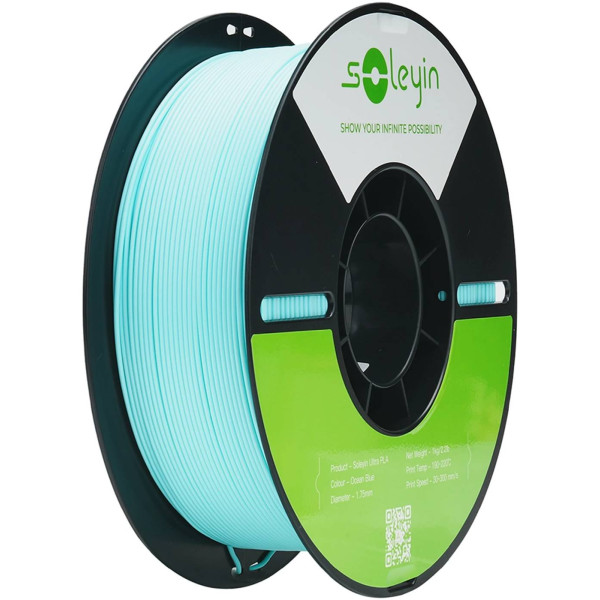 Фото - Нитка для PLA-картриджа Creality ULTRA Filament Soleyi 1.75мм океанская синь (3301010607) Фото - Нитка для PLA-картриджа Creality ULTRA Filament Soleyi 1.75мм океанская синь (3301010607)