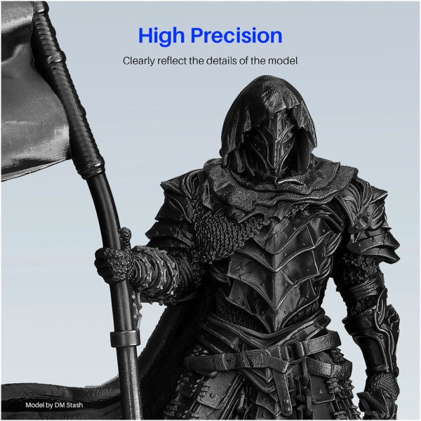 Фото - Резиновый фотополимер Elegoo Tough Resin 2кг серая (50.103.0275)