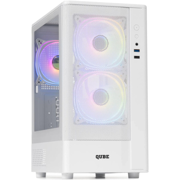 Фото - Корпус QUBE GEON ARGB White (GEON_GWNU3) Фото - Корпус QUBE GEON ARGB White (GEON_GWNU3)