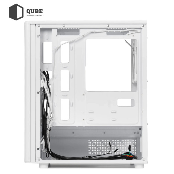 Фото - Корпус QUBE GEON ARGB White (GEON_GWNU3)