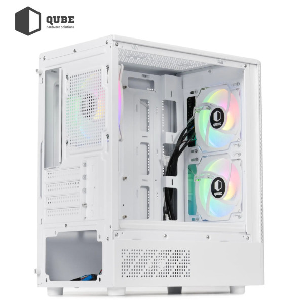 Фото - Корпус QUBE GEON ARGB White (GEON_GWNU3)