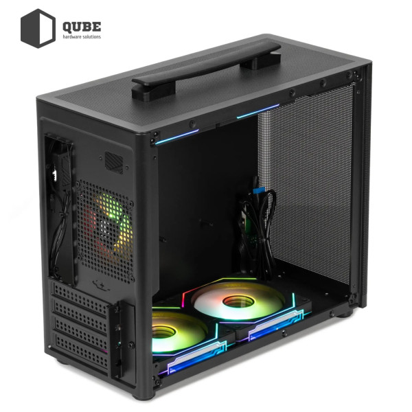Фото - Корпус QUBE BRING ARGB Black (BRING_GBNU3)