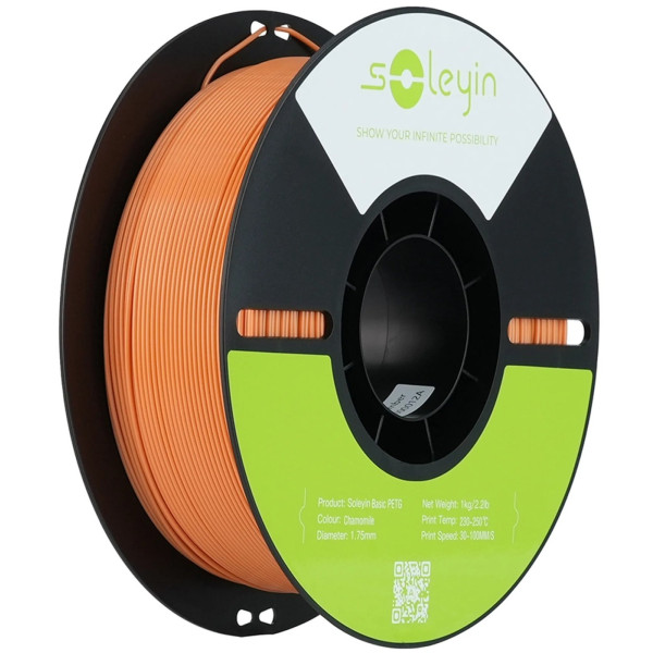 Фото - Нитка для PETG-картриджа Creality Filament Soleyin 1.75 мм ромашковый (3301030158) Фото - Нитка для PETG-картриджа Creality Filament Soleyin 1.75 мм ромашковый (3301030158)
