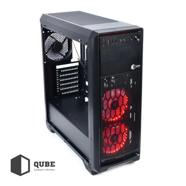 Фото - Корпус QUBE QBR09 Black (QBR09_WRNU3)