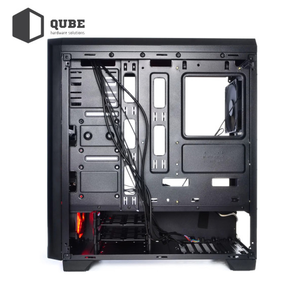 Фото - Корпус QUBE QBR09 Black (QBR09_WRNU3)