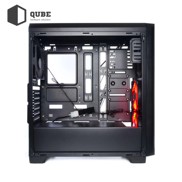 Фото - Корпус QUBE QBR09 Black (QBR09_WRNU3)