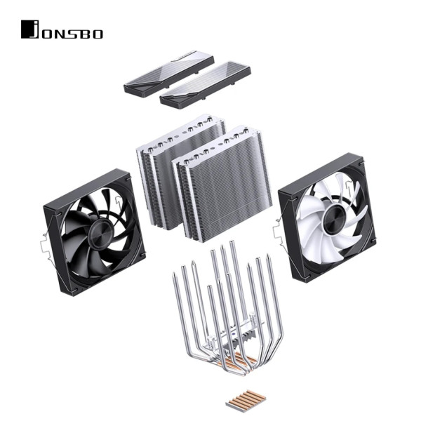 Фото - Процессорный кулер Jonsbo CA80 Black