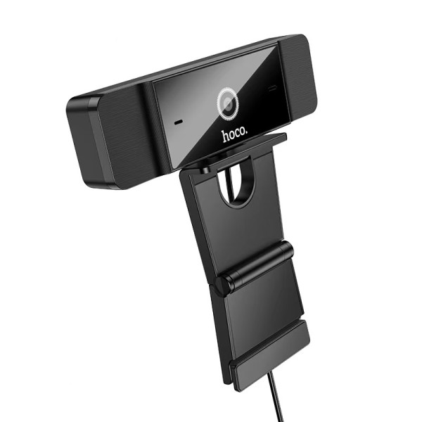 Фото - Веб-камера для компьютера HOCO D100 Computer camera Black (6942007648172)