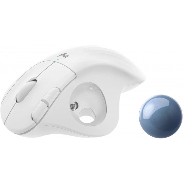 Фото - Мышь беспроводная Logitech Trackball Ergo M575 For Business Off White (910-006438)
