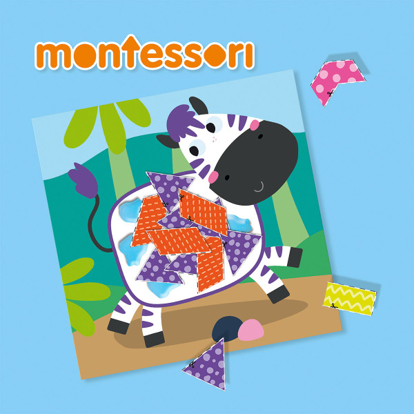 Фото - Набор для бумажного творчества Ses Creative Montessori – ВЫРЕЗАЙ С ЖИВОТНЫМИ (14061S)