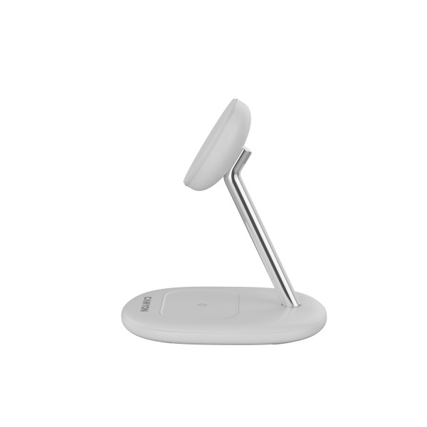 Фото - Беспроводное зарядное устройство Canyon WCS-205 15W Qi2 2in1 White (CNS-WCS205W)