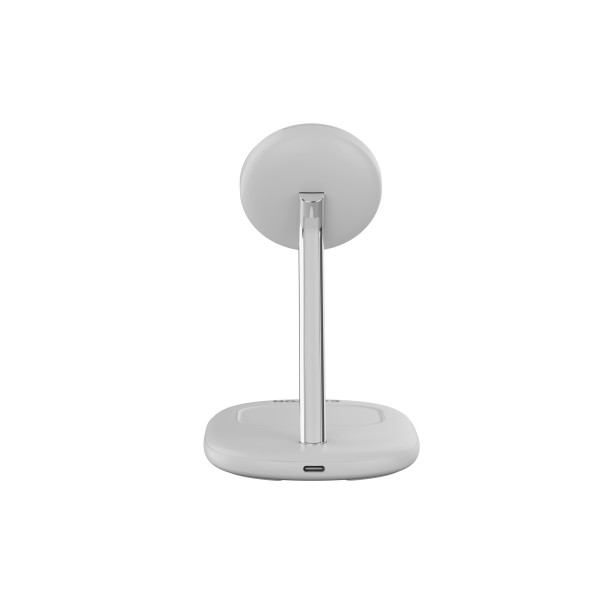 Фото - Беспроводное зарядное устройство Canyon WCS-205 15W Qi2 2in1 White (CNS-WCS205W)