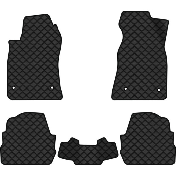 Фото - Коврики из экокожи в салон авто EVAtech ECO для A6 (C5) 4WD Restyling Audi 2001-2004 2 поколение Combi EU AU31486CBB5AV4BBB