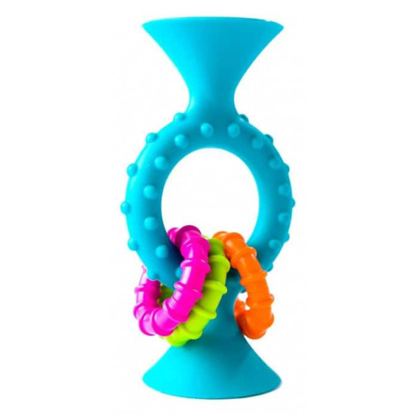 Фото - Погремушка Fat Brain Toys pipSquigz Loops бирюзовый (F166ML)