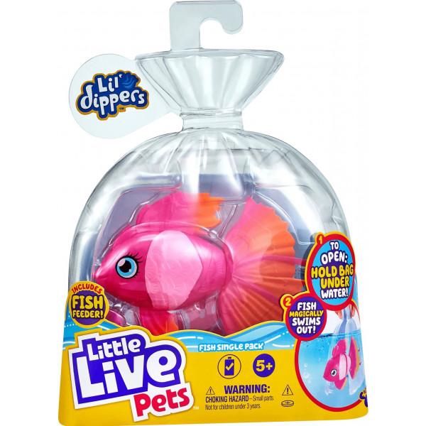 Фото - Интерактивная игрушка Little Live рыбка S4 Марина-Балерина (630996264065)