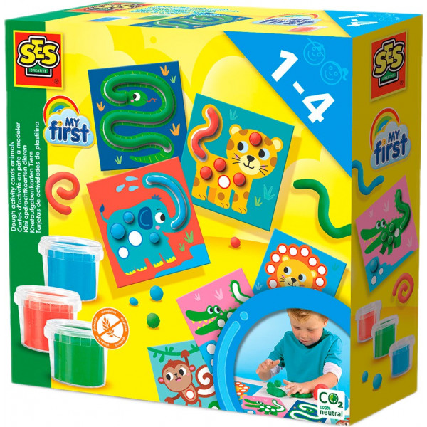 Фото - Масса для лепки Ses Creative серии My first – Забавные животные (14435S) Фото - Масса для лепки Ses Creative серии My first – Забавные животные (14435S)