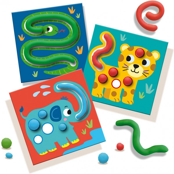 Фото - Масса для лепки Ses Creative серии My first – Забавные животные (14435S)