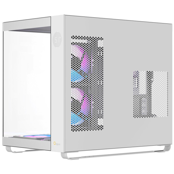 Фото - Корпус OCYPUS ATX W/O PSU IOTA C70 WH ARGB (IOTA-C70-WHD600XX-GL)