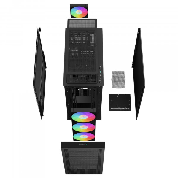 Фото - Корпус Deepcool CH560 Digital Black без БП (R-CH560-BKAPE4D-G-1)