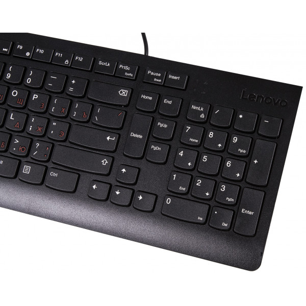 Фото - Клавиатура проводная Lenovo 300 USB (GX30M39684)
