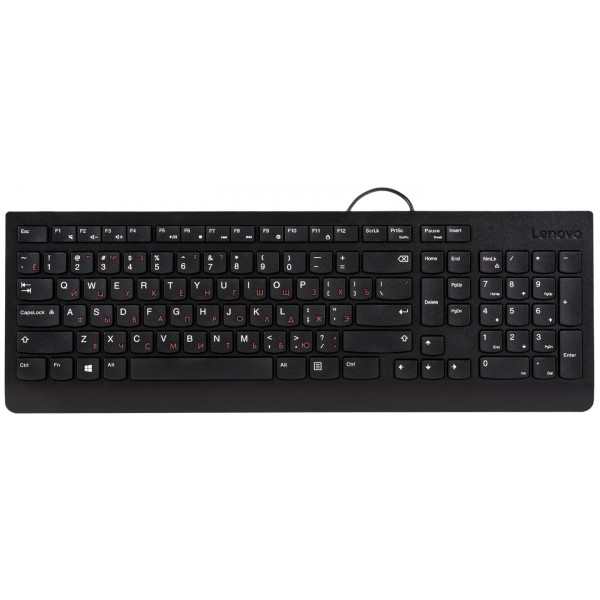Фото - Клавиатура проводная Lenovo 300 USB (GX30M39684)