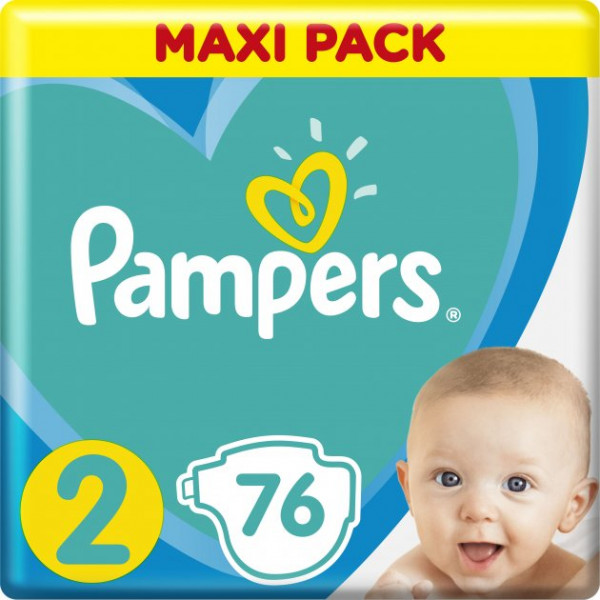 Фото - Одноразовые подгузники Pampers Active Baby Размер 2 (4-8 кг), 76 шт.