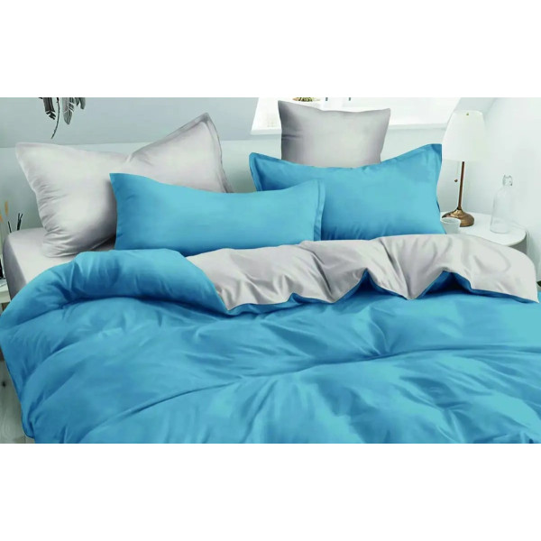 Фото - Комплект постельного белья Versailles Сине-серый (VS-BM2.5-211)