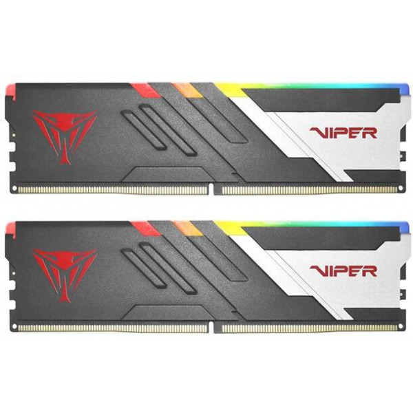 Фото - Память DDR Patriot DDR5 2x16GB/7000 Viper Venom RGB (PVVR532G700C32K)