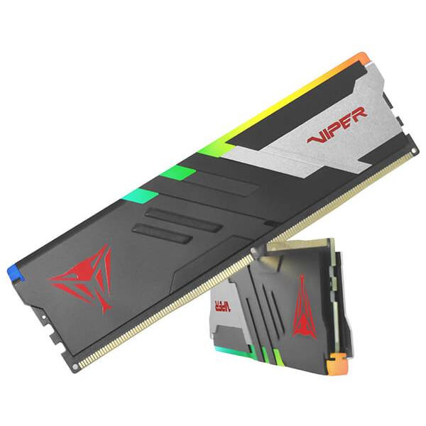 Фото - Память DDR Patriot DDR5 2x16GB/7000 Viper Venom RGB (PVVR532G700C32K)