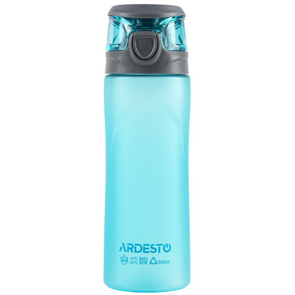 Фото - Бутылка для воды Ardesto 600 мл Blue (AR2205PB) Фото - Бутылка для воды Ardesto 600 мл Blue (AR2205PB)