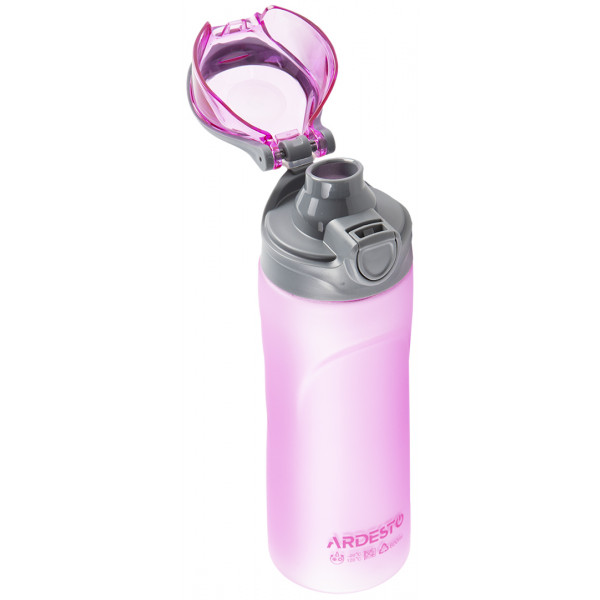 Фото - Бутылка для воды Ardesto 600 мл Pink (AR2205PR)